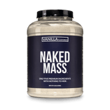 Vanilla Mass Gainer Protein Supplement | Naked Vanilla Mass - 8LB