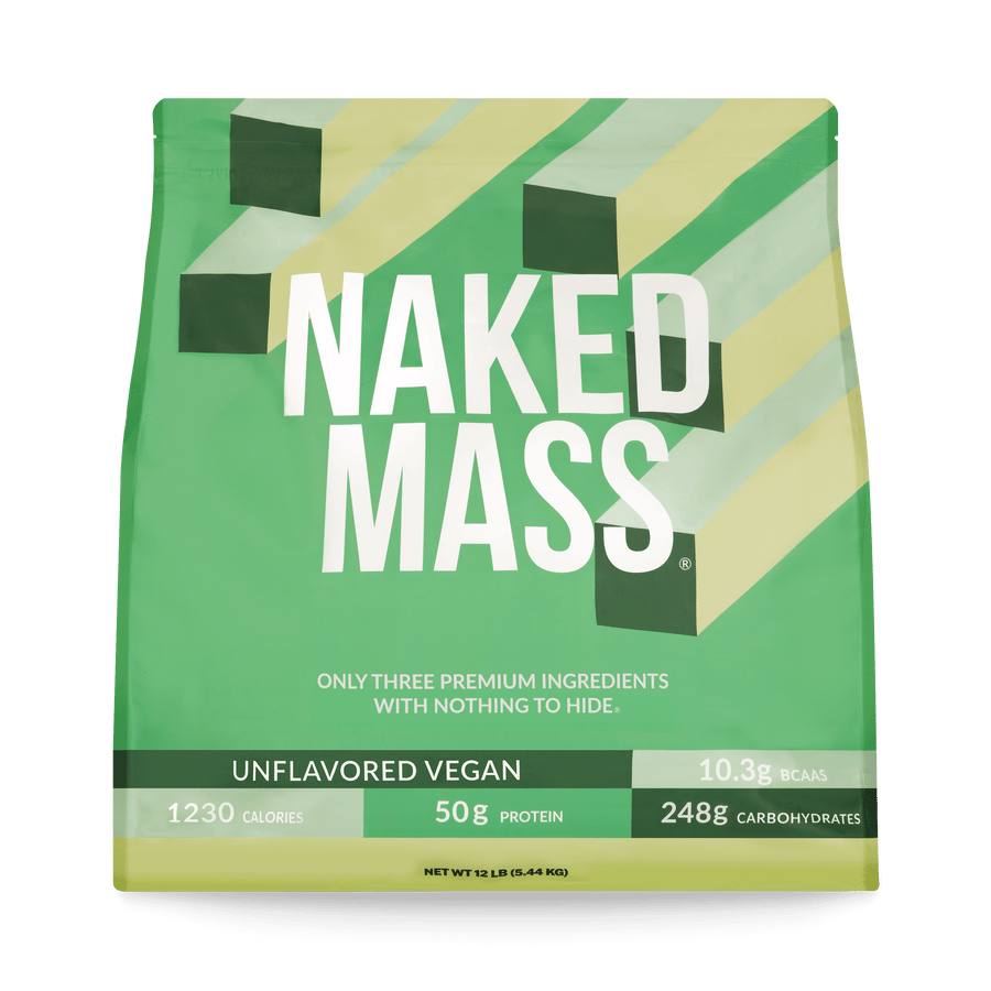 Vegan Mass Gainer Supplement | Naked Vegan Mass - 12LB