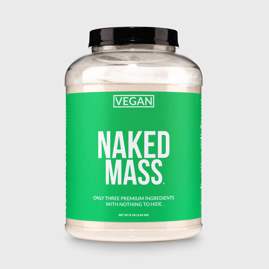 Suplemento vegano para aumentar de peso | Naked Vegan Mass - 8 libras