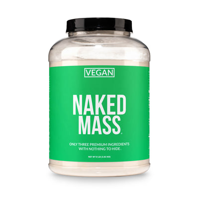 Vegan Mass Gainer Supplement | Naked Vegan Mass - 8LB