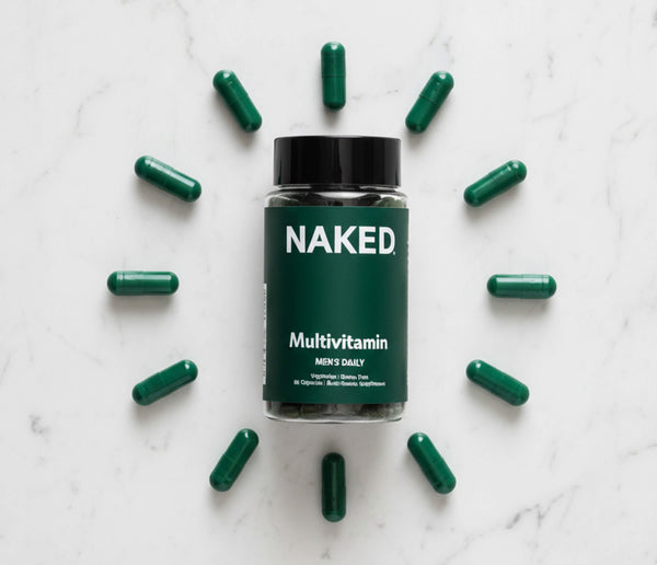 Use our men's daily multivitamin to achieve optimized health. Best used in the morning or throughout the day, with food or between meals.