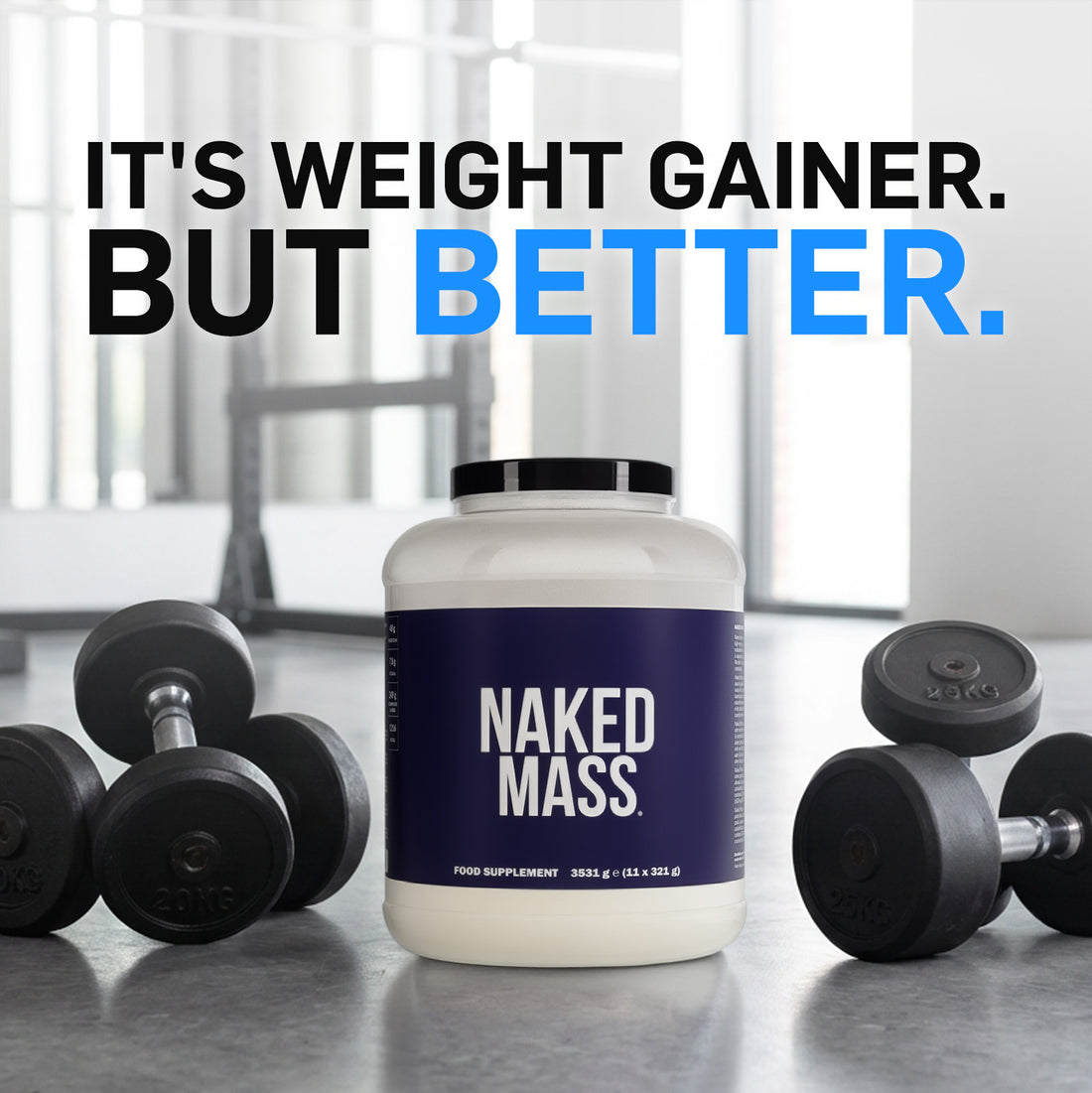 Complément Protéiné Mass Gainer | Naked Mass
