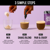 how to use high protein iced coffee powder