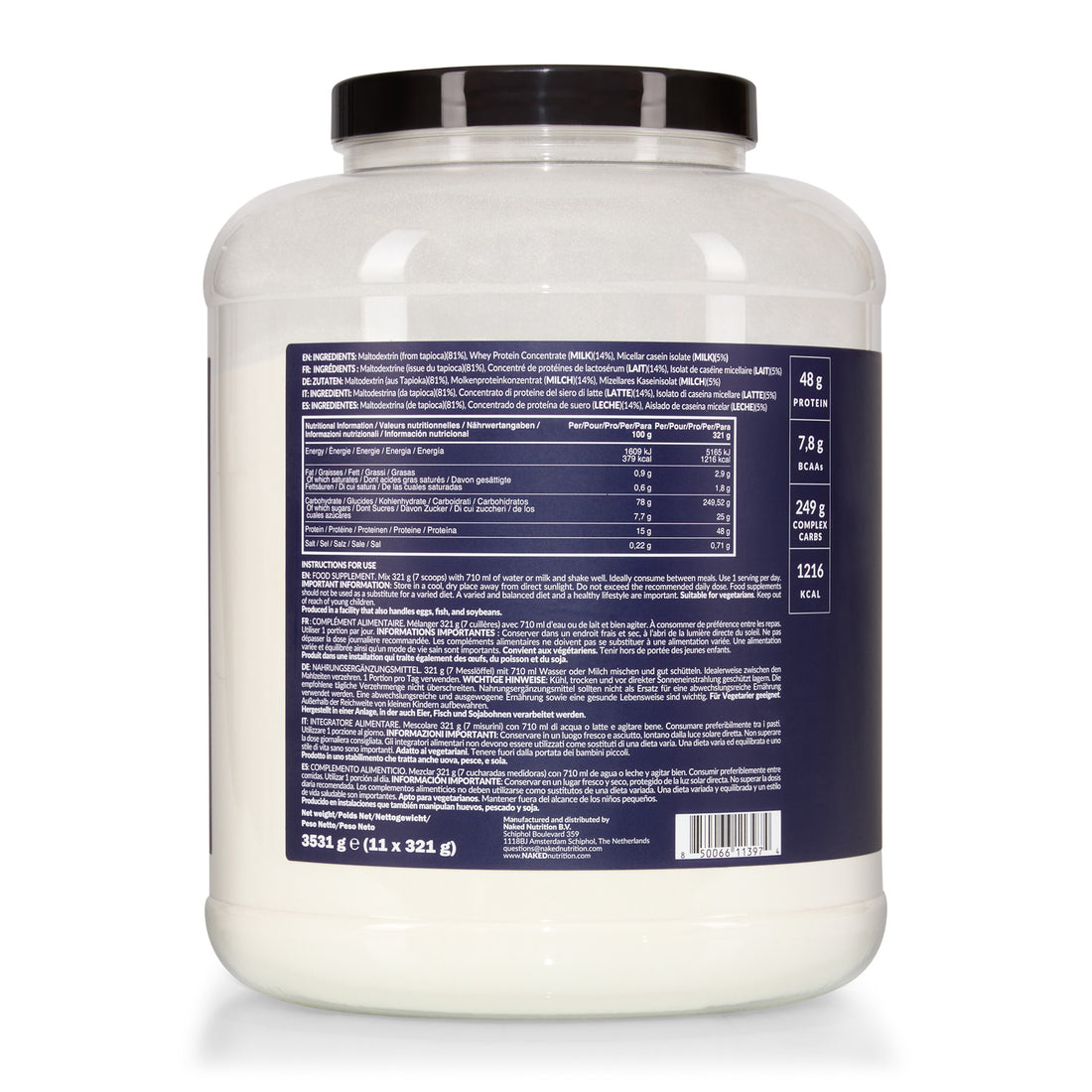 Complément Protéiné Mass Gainer | Naked Mass