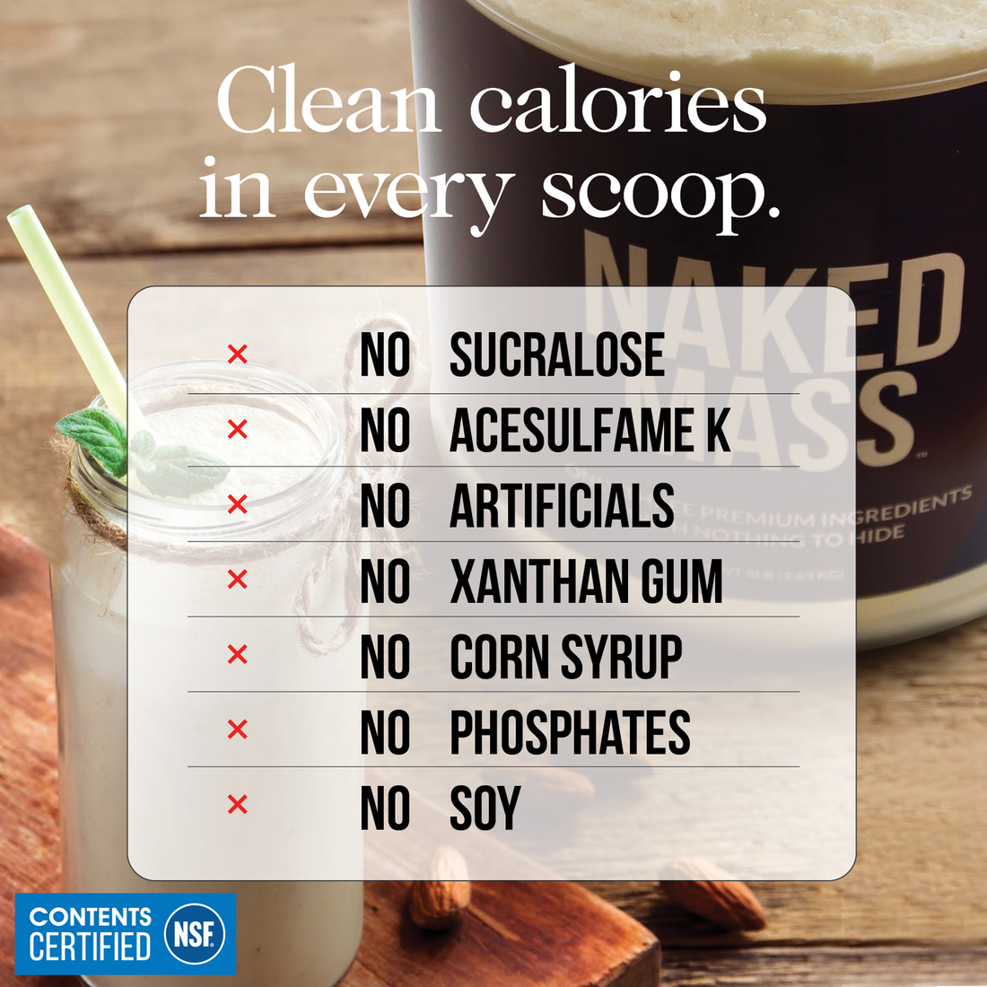 no soy mass gainer bulk