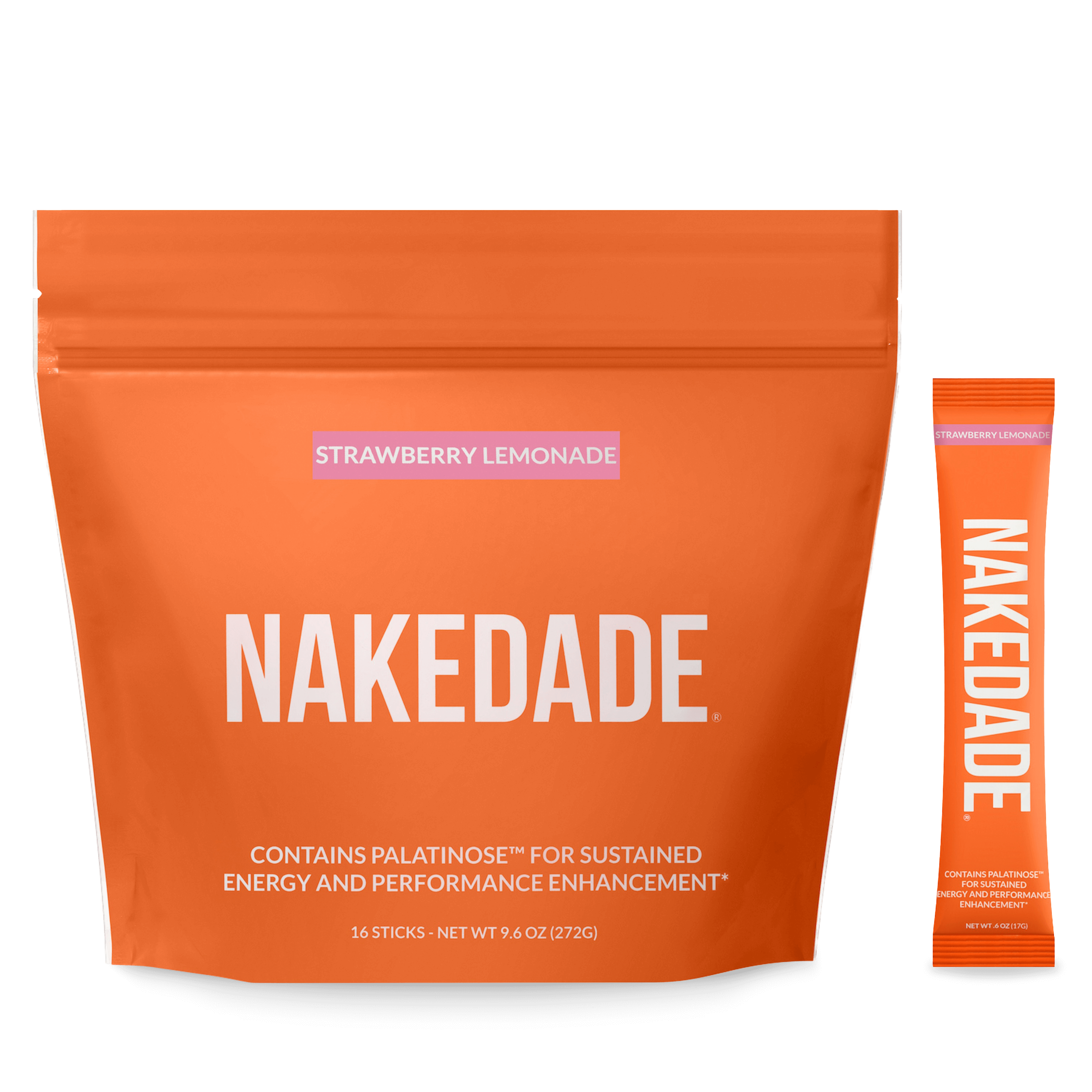 Electrolytes Powder Packets - Strawberry Lemonade | Nakedade
