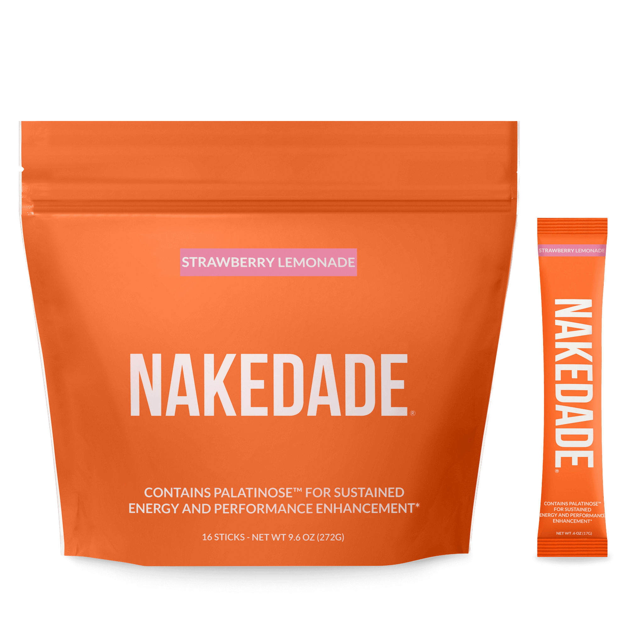 Electrolytes Powder Packets - Strawberry Lemonade | Nakedade