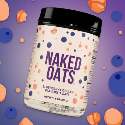 Blueberry Cobbler Protein Oats | Naked Oats