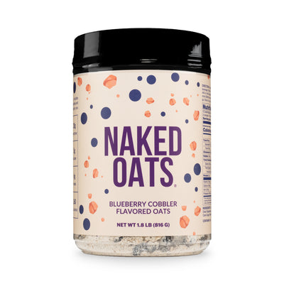 Blueberry Cobbler Protein Oats | Naked Oats