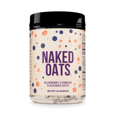 Blueberry Cobbler Protein Oats | Naked Oats