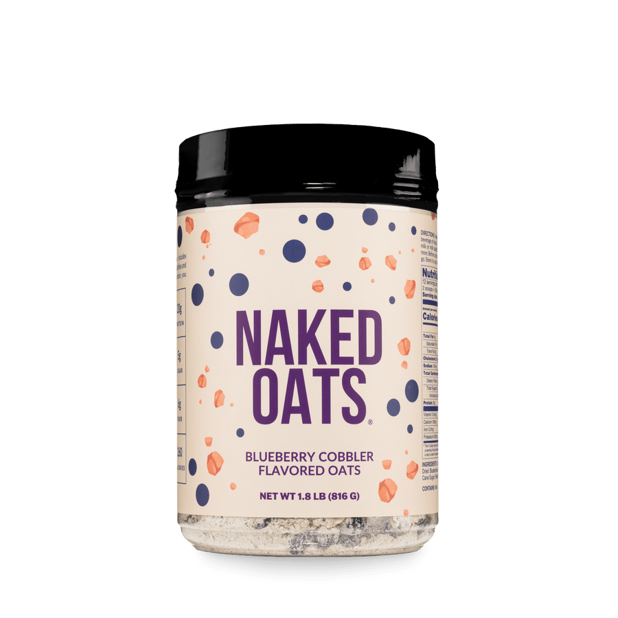 Blueberry Cobbler Protein Oats | Naked Oats
