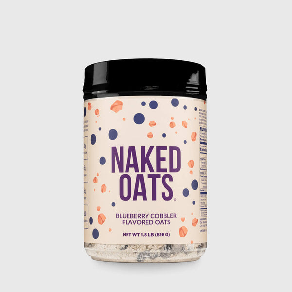 Blueberry Cobbler Protein Oats | Naked Oats
