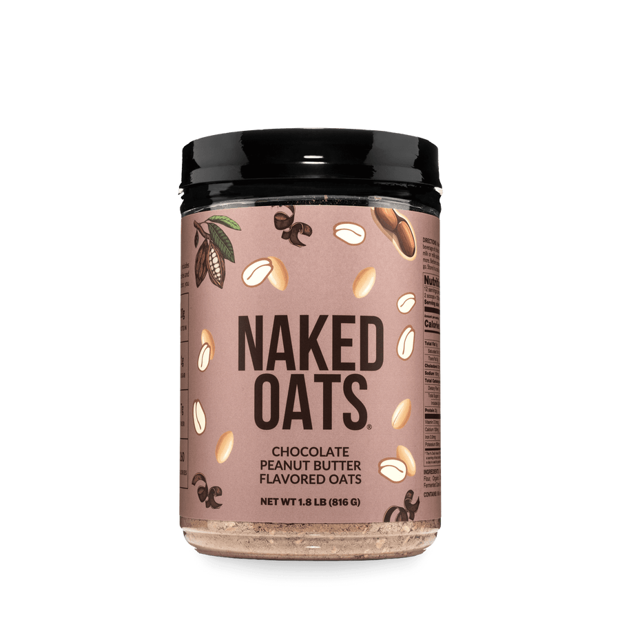 Chocolate Peanut Butter Protein Oats | Naked Oats