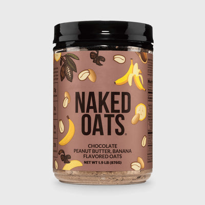 Chocolate Peanut Butter Banana Protein Oats | Naked Oats