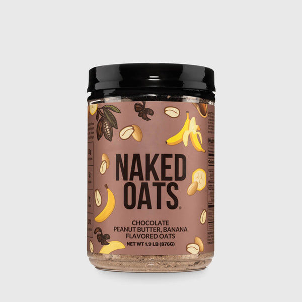 Chocolate Peanut Butter Banana Protein Oats | Naked Oats