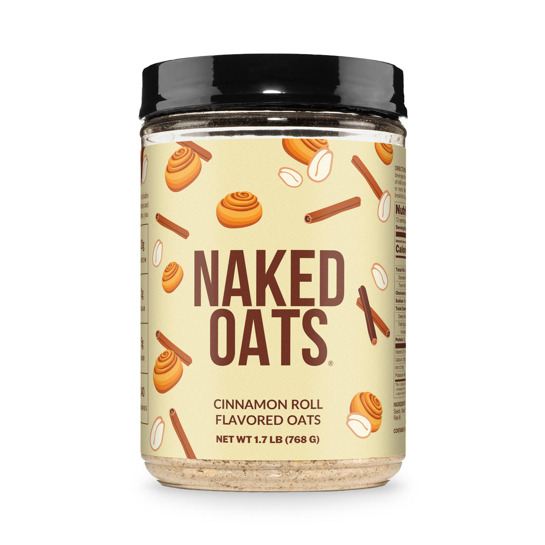 oats cinnamon roll