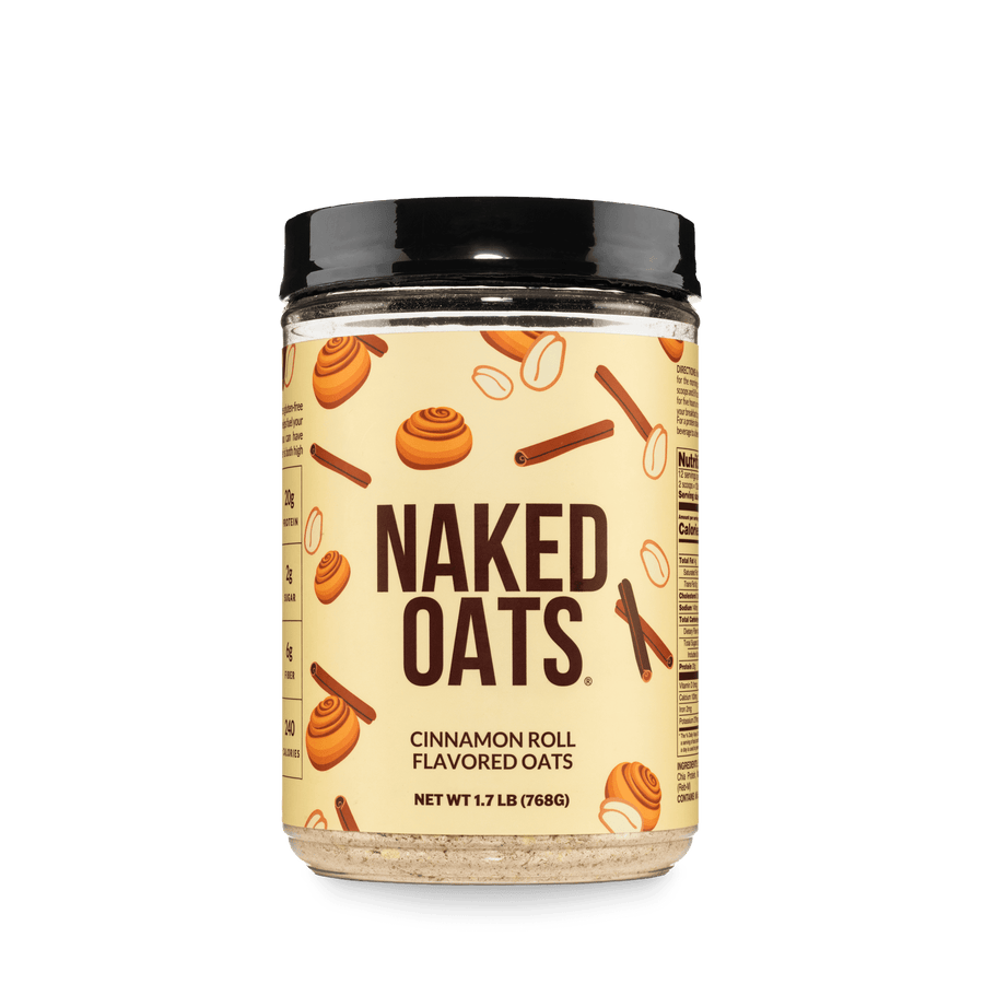 Cinnamon Roll Protein Oats | Naked Oats