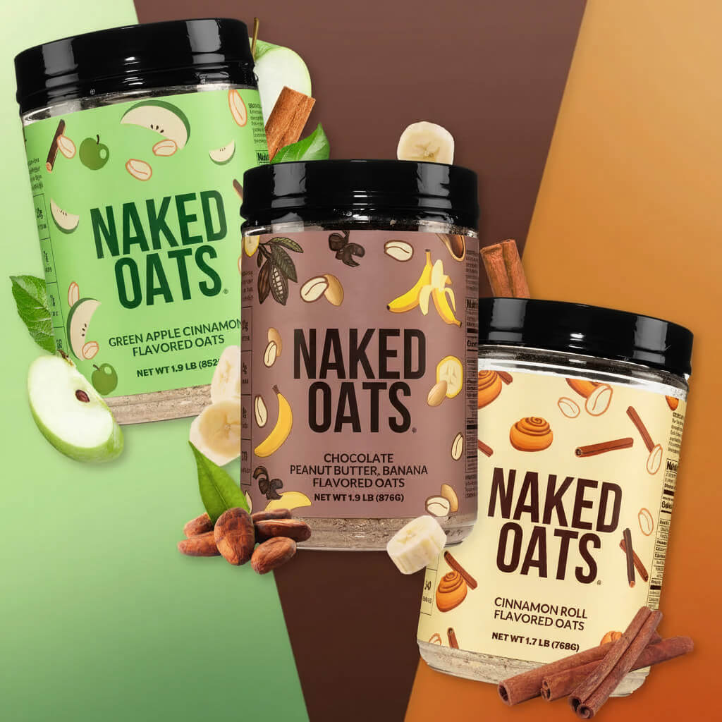 Cinnamon Roll Protein Oats | Naked Oats