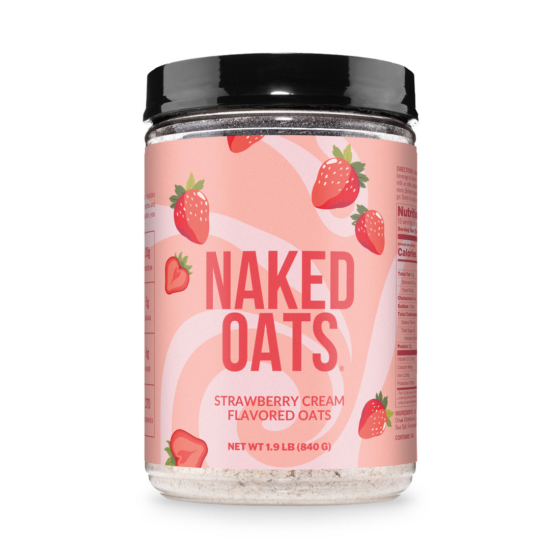 Avoine protéinée à la crème de fraise | Naked Oats