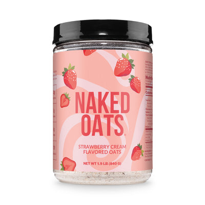 Avoine protéinée à la crème de fraise | Naked Oats
