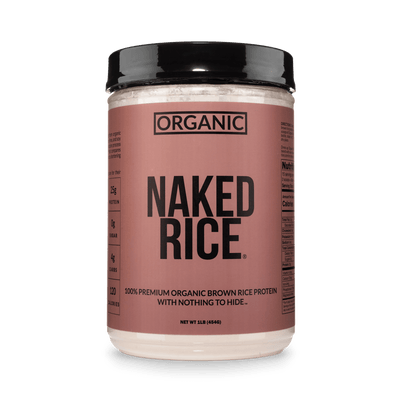Organic Brown Rice Protein Powder 1lb | Naked Rice - 1lb