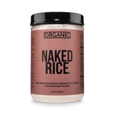 Ekologiskt brunt risproteinpulver 1 lb | Naked Rice - 1 lb