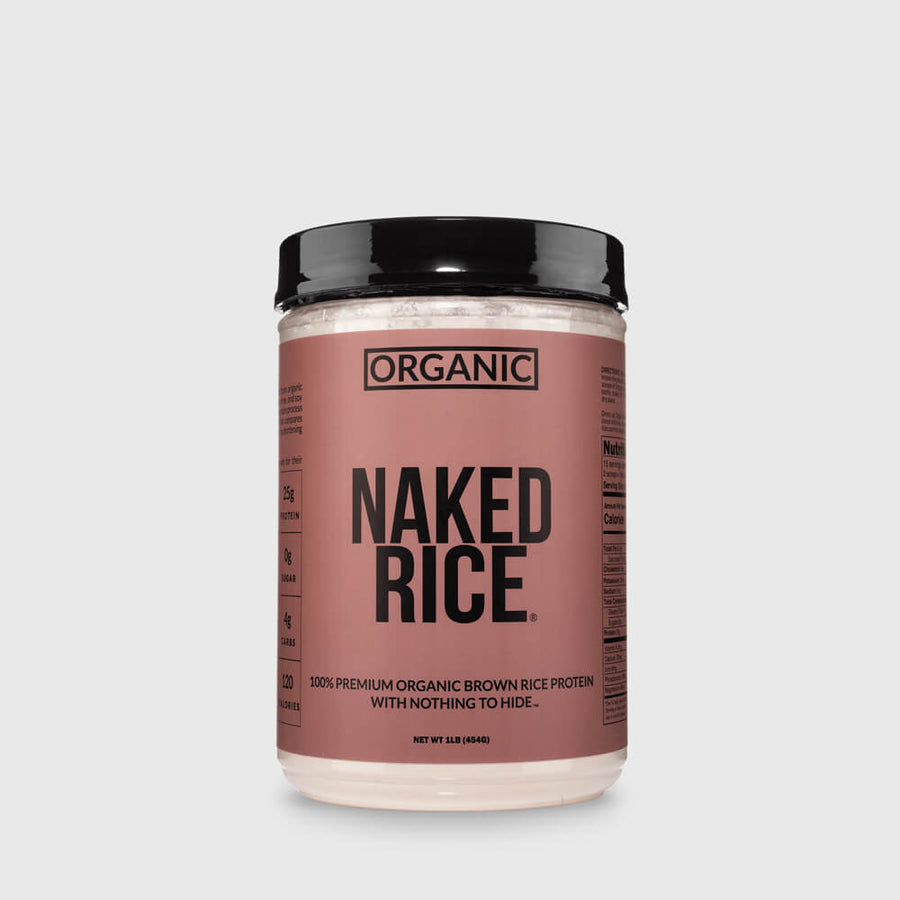 Organic Brown Rice Protein Powder 1lb | Naked Rice - 1lb