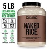 Organic Brown Rice Protein Powder | Naked Rice - 5lb
