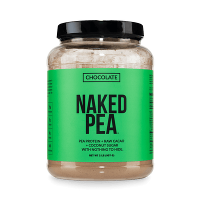 Chocolate Pea Protein Powder | Naked Chocolate Pea - 2LB
