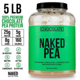 Chocolate Pea Protein Powder | Naked Chocolate Pea - 5LB