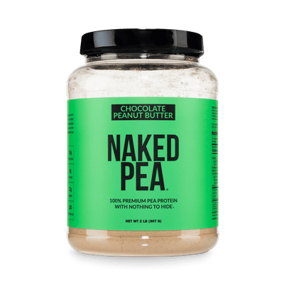 Proteína de guisante en polvo con mantequilla de maní y chocolate | Naked Pea - 2 libras
