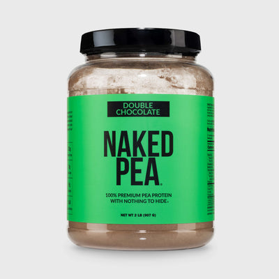 Proteína de guisante en polvo con doble chocolate | Naked Pea - 2 libras 
