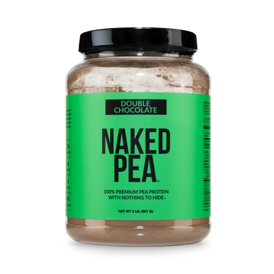 Proteína de guisante en polvo con doble chocolate | Naked Pea - 2 libras 
