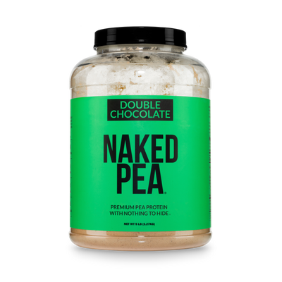Proteína de guisante en polvo con doble chocolate | Naked Pea - 5 libras 