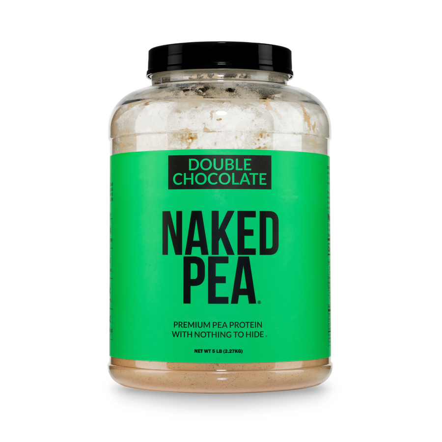 Proteína de guisante en polvo con doble chocolate | Naked Pea - 5 libras 