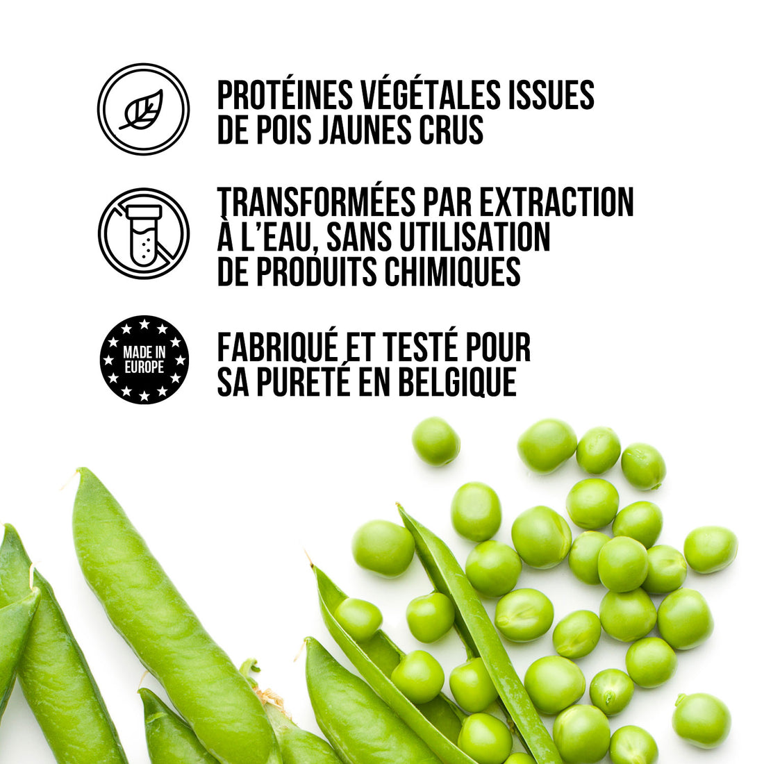 Protéine de pois en poudre 1lb | Naked Pea - 1lb