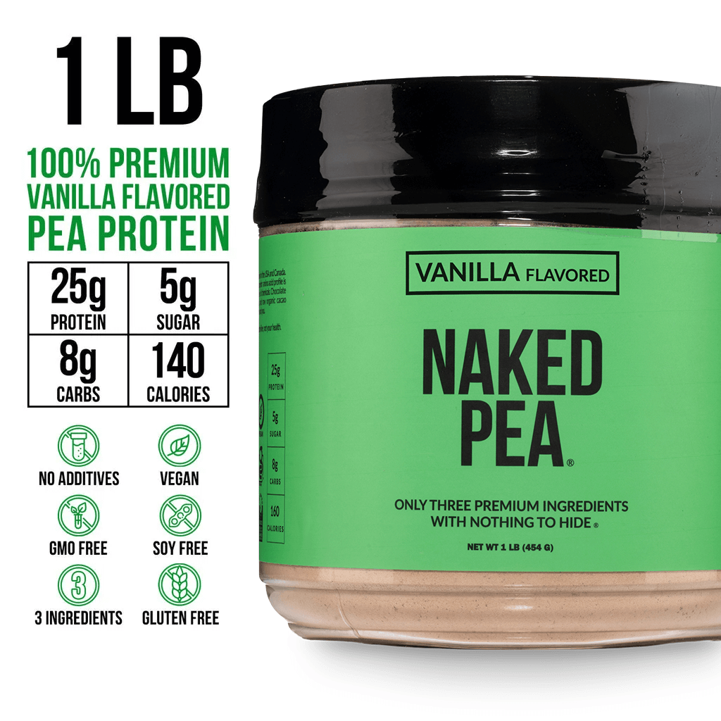Vanilla Pea Protein Powder | Naked Vanilla Pea - 1LB