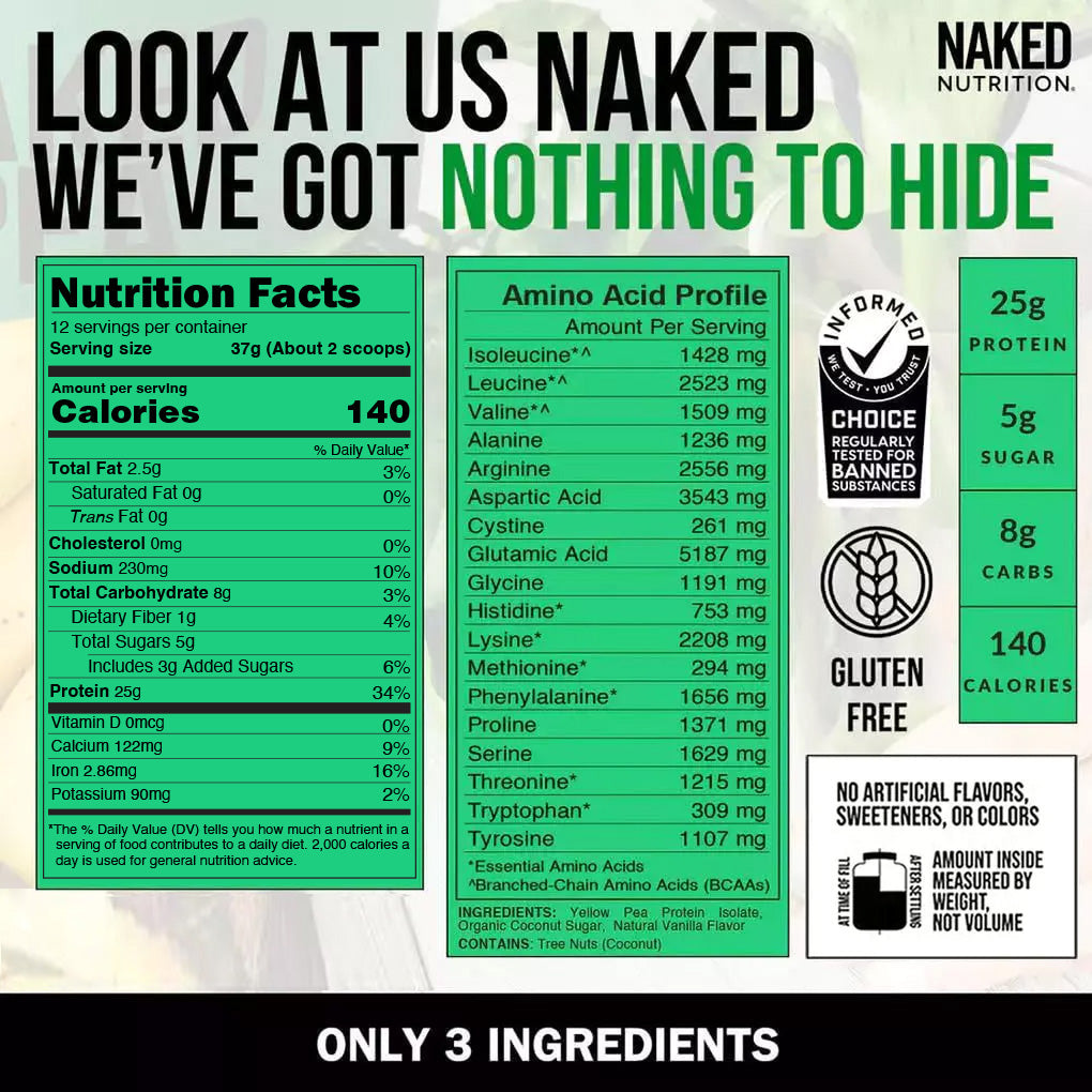 vanilla pea protein powder