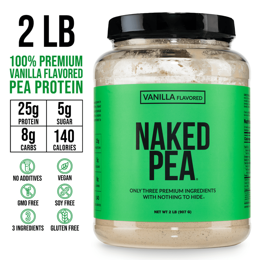 Vanilla Pea Protein Powder | Naked Vanilla Pea - 2LB
