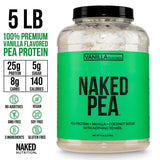 Vanilla Pea Protein Powder | Naked Vanilla Pea - 5LB
