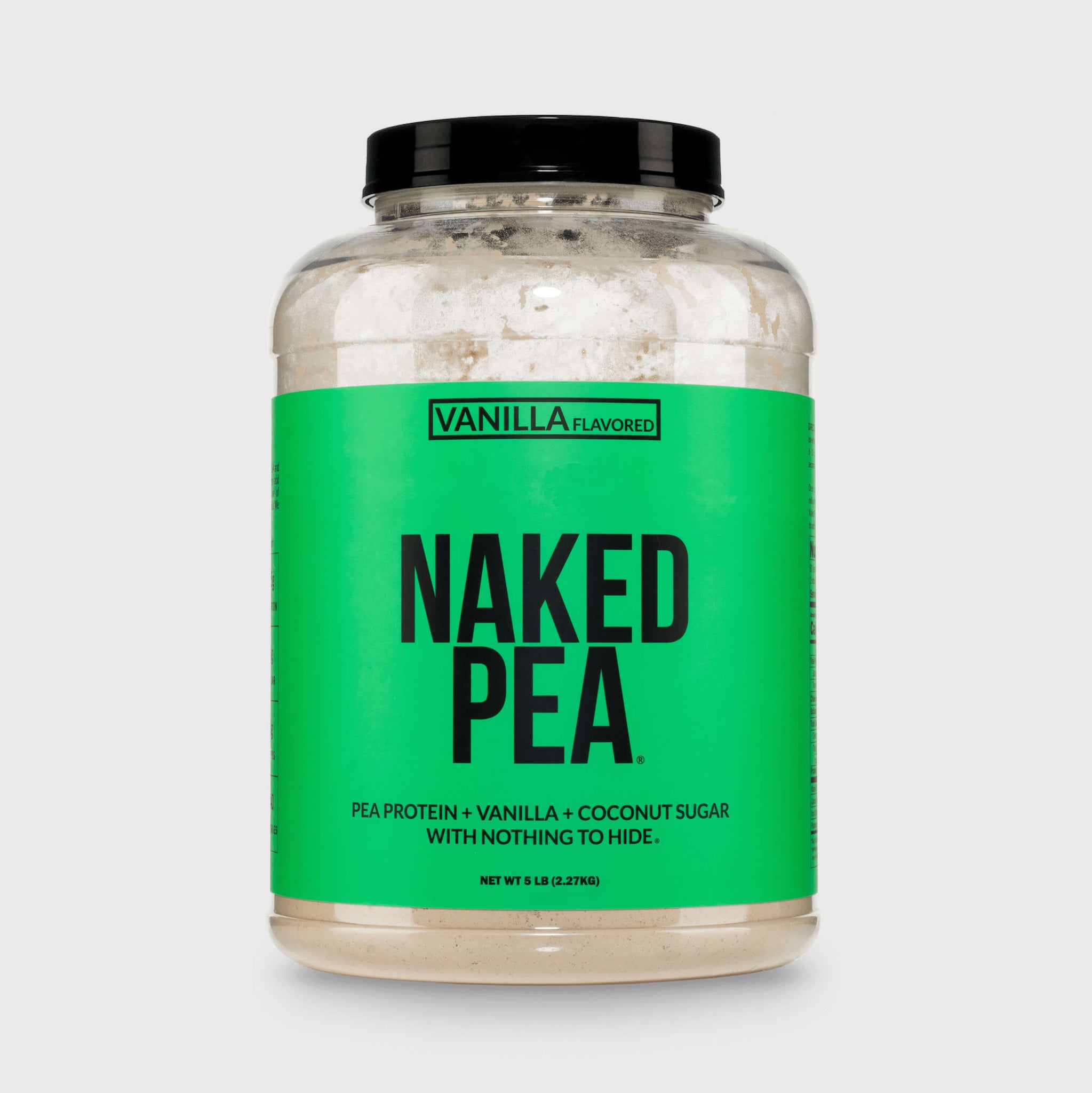 Photos - Protein Naked Nutrition Vanilla Pea Powder | Vanilla Pea - 5LB FR-HHPL-O4RM-stickerless