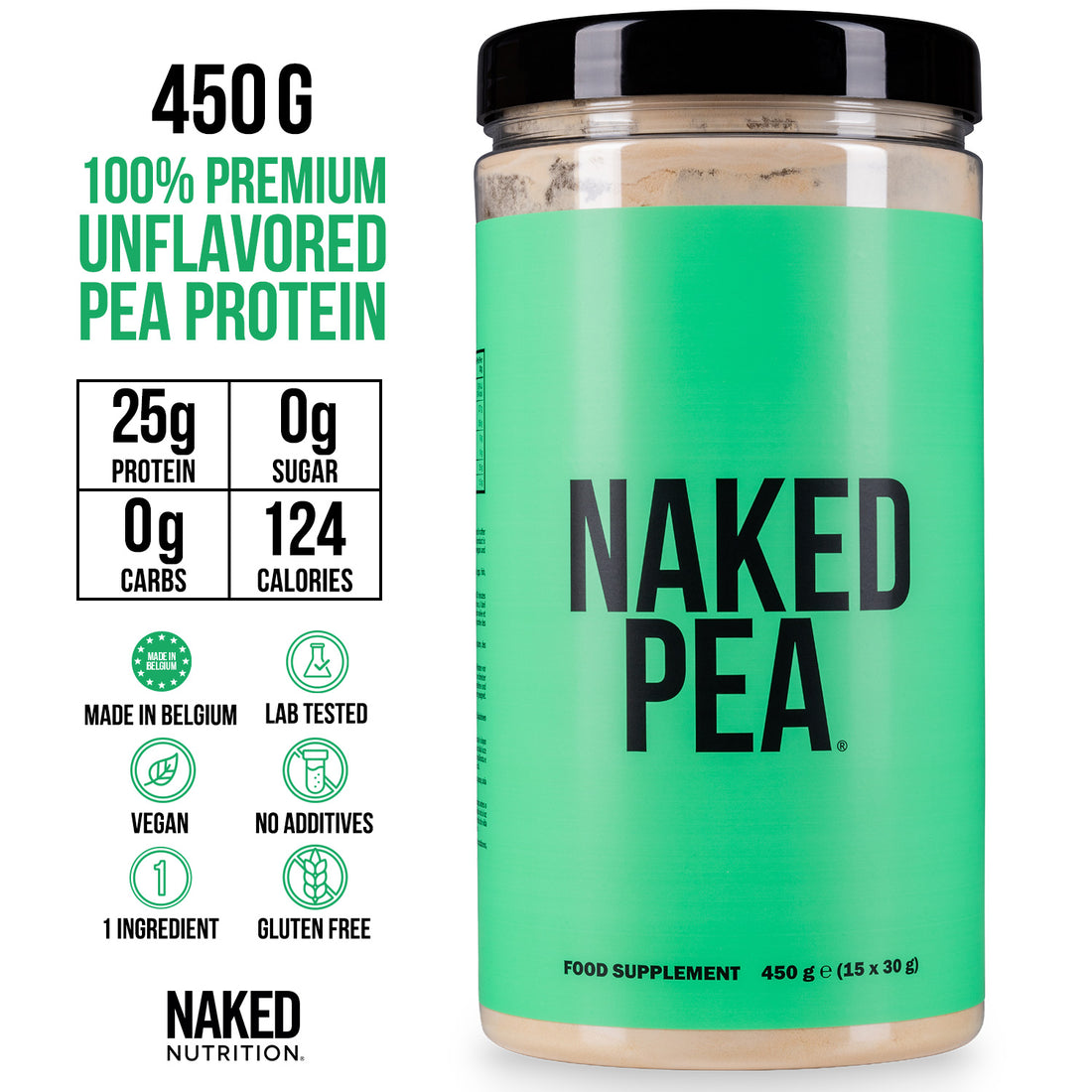 Pea Protein Powder | Naked Pea - 450g