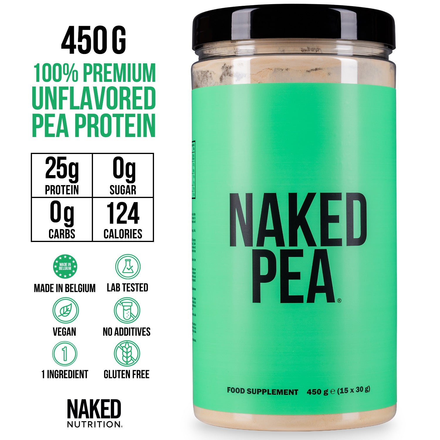 Pea Protein Powder | Naked Pea - 450g
