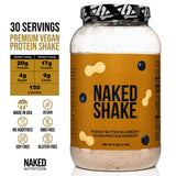 peanut butter blueberry protein shake