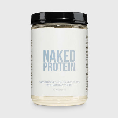 Mezcla de proteína en polvo - 1 lb Mezcla de proteína de huevo, suero y caseína | Naked Protein - 1 lb