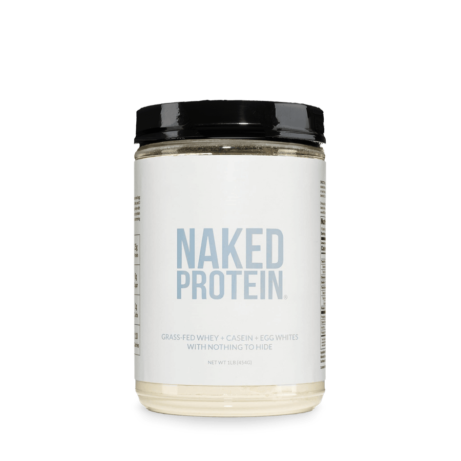 Mezcla de proteína en polvo - 1 lb Mezcla de proteína de huevo, suero y caseína | Naked Protein - 1 lb