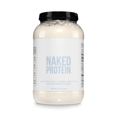 Protein Powder Blend - 3LB Egg, Whey & Casein Protein Blend | Naked Protein - 3LB