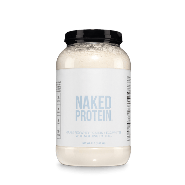 Protein Powder Blend - 3LB Egg, Whey & Casein Protein Blend | Naked Protein - 3LB