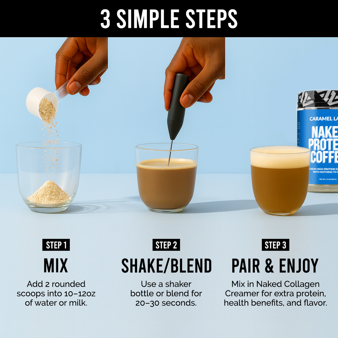 protein coffee how to use