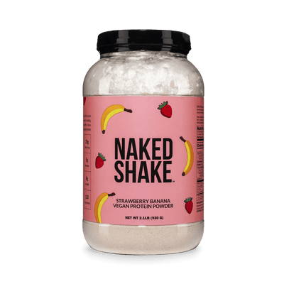 Batido de proteína de fresa y plátano | Naked Shake - 30 porciones